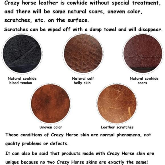 Leather Cell Phone Holster Men Universal Case Waist Bag Sheath with Belt Loop - Picture 7 of 8